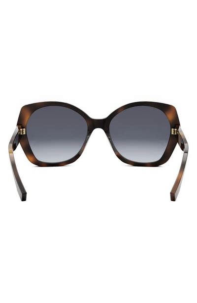 fendi gradient acetate butterfly sunglasses|'Fendi Lettering 57mm Gradient Butterfly Sunglasses .